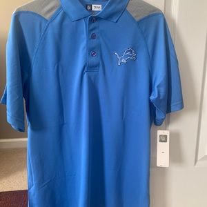 NEW w/ Tags Detroit Lions Polo Shirt. Men’s Size M - NFL Brand